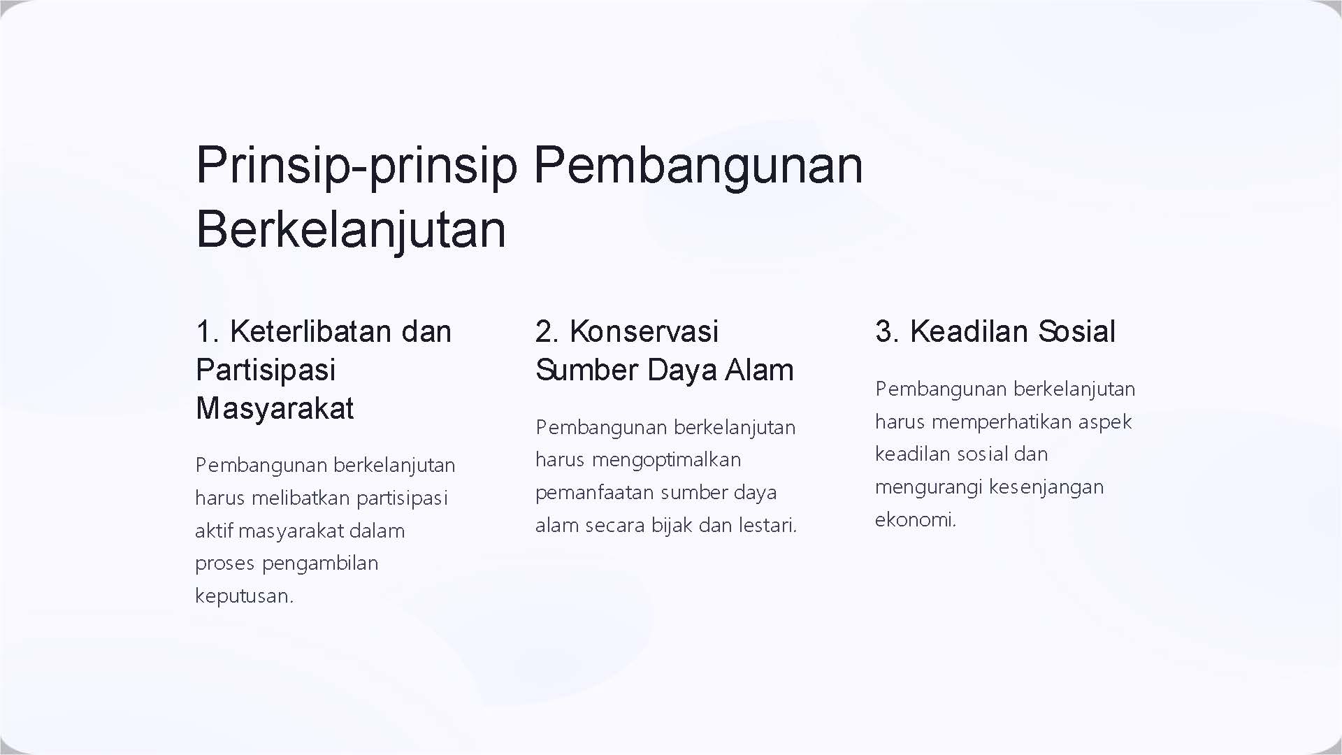 Pembangunan Berkelanjutan - Riset Inovasi Daerah Indonesia (RiDI)